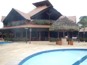our hotel in the amazon
