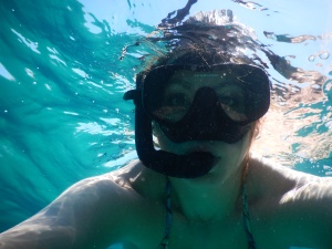 snorkel selfie